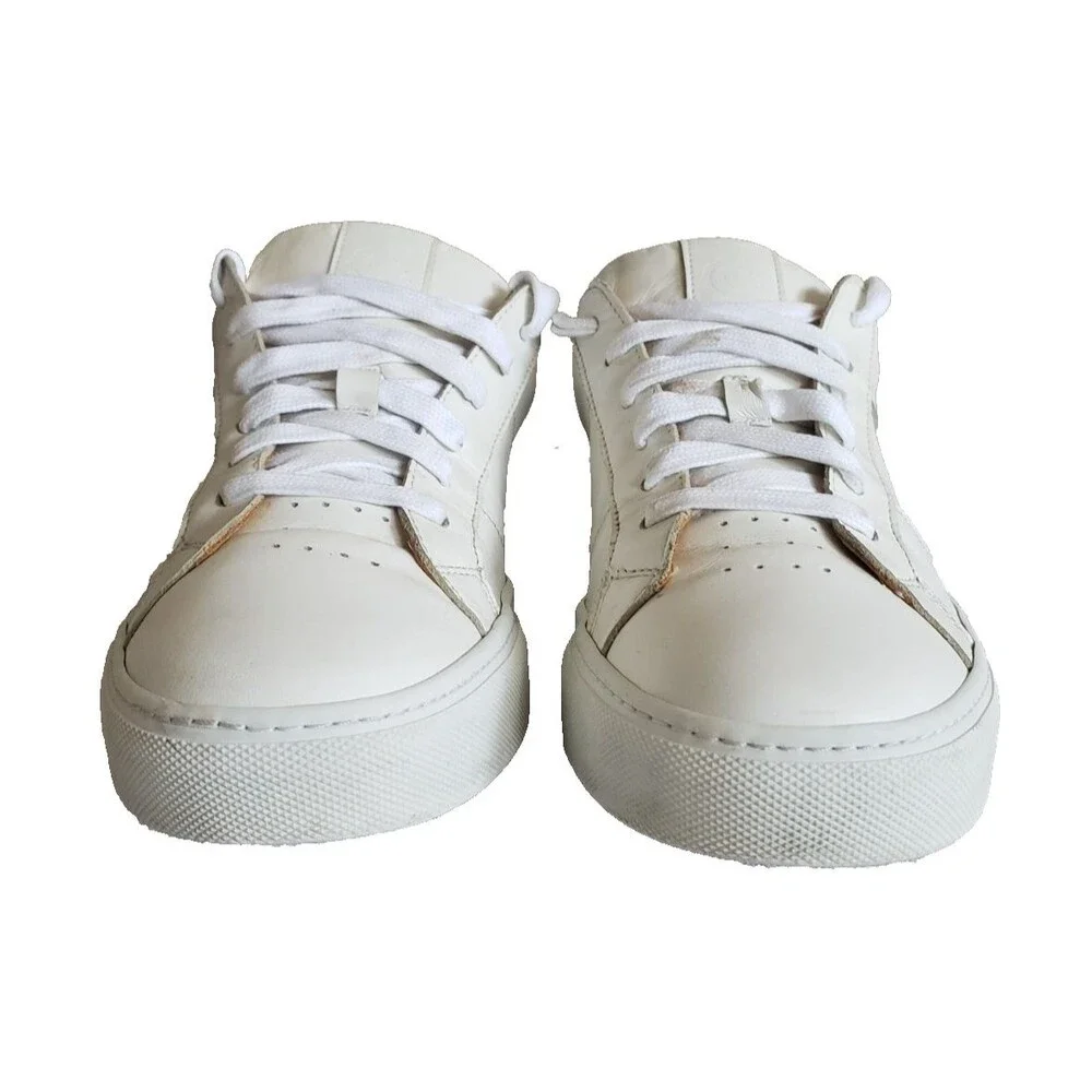 GREATS Brooklyn Shoes Mens Sz 9 Regent 2.0 Casual Low Top Sneakers White Leather